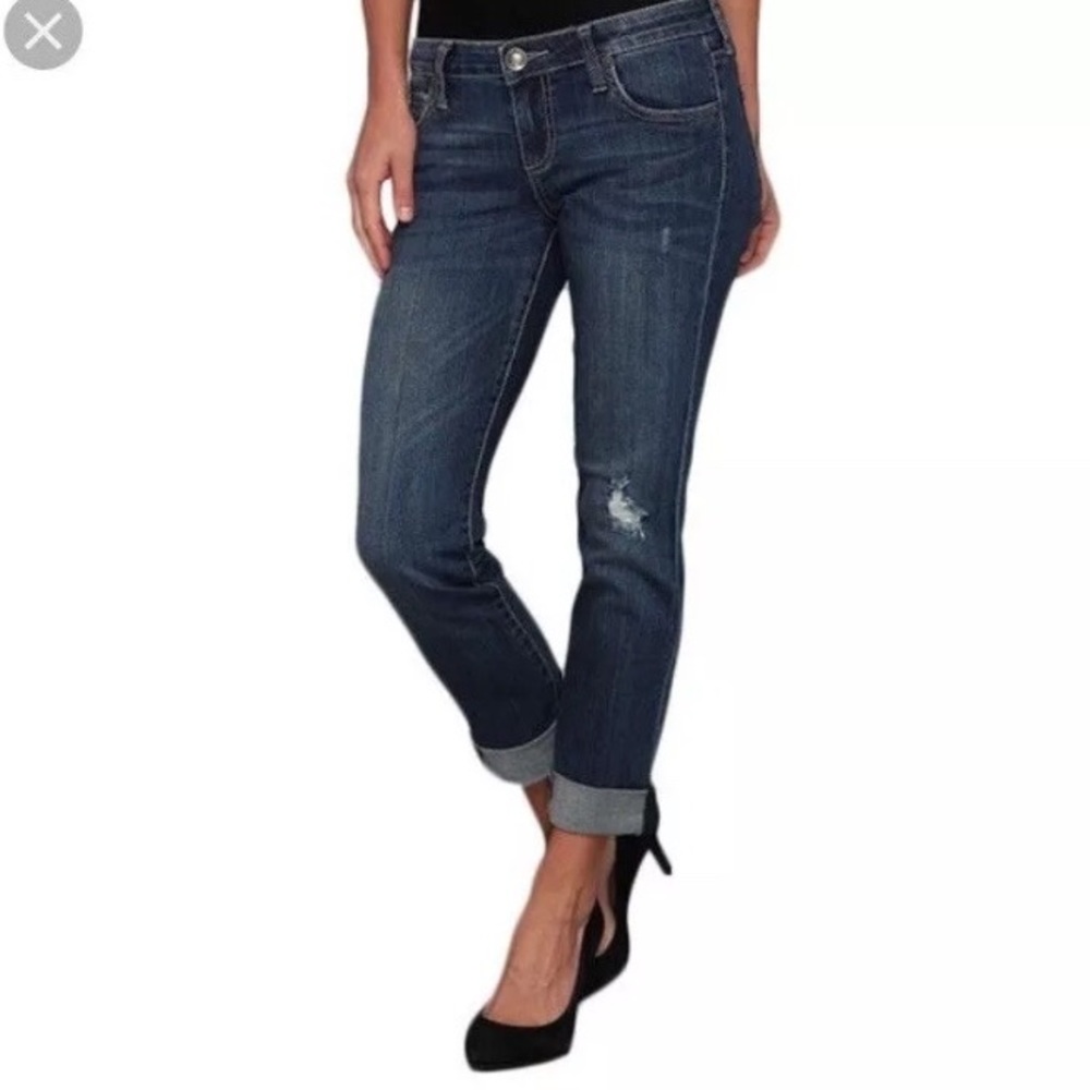 Kut From The Kloth Distressed Catherine Boyfriend